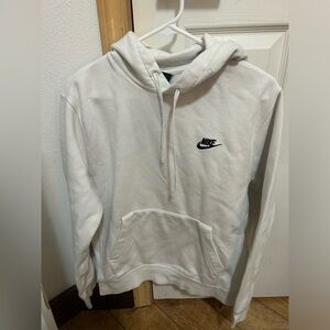 White Nike hoodie, size small